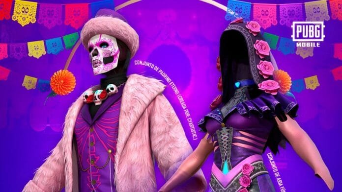 pubg-mobile-aria-funebre-catrina-dia-muertos Conjunto Aria Fúnebre de PUBG MOBILE inspirado en la Catrina para celebrar el Día de Muertos 2025