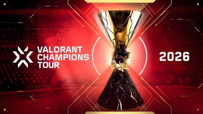 valorant-champions-tour-2026-formato-path-to-champions Todo sobre VCT 2026: Masters Santiago, Masters London, Champions Shanghai, triple eliminación y el nuevo Path to Champions. Cambios y fechas.