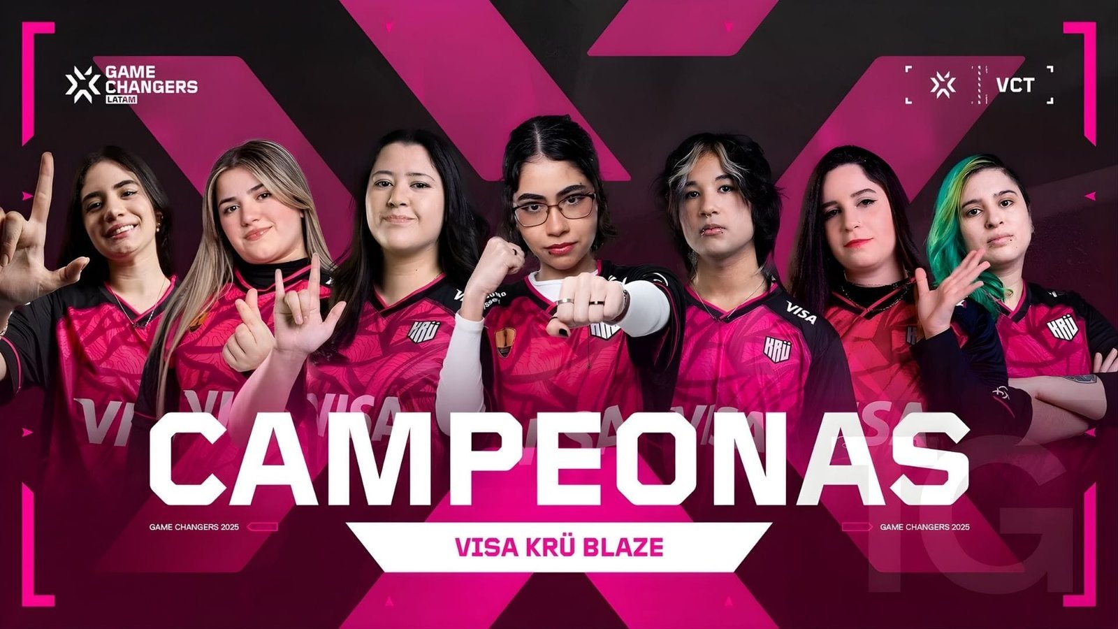 VISA KRÜ Blaze es tetracampeona de Game Changers LATAM tras vencer 3-0 a Akave Esports. Conoce todos los detalles del triunfo y su clasificación al mundial de Seúl.