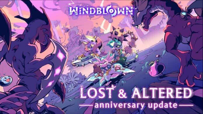 Windblown Lost and Altered actualización ya disponible mostrando nuevo bioma Lost Archipelago