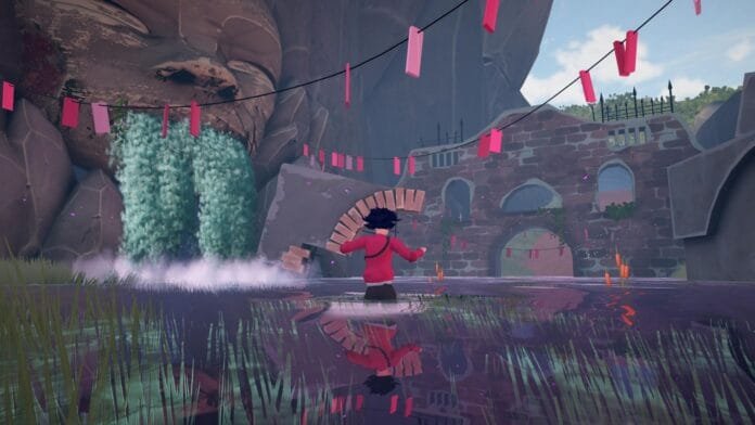 A Pizza Delivery exploración ruinas mundo narrativo indie walking simulator atmosfera