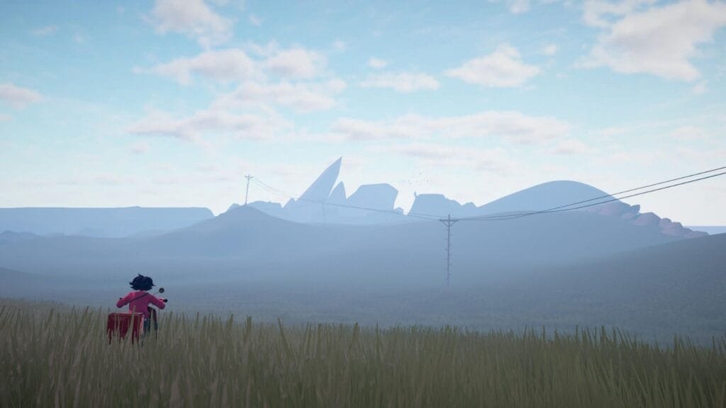 A Pizza Delivery open world paisaje exploración walking simulator indie narrativo