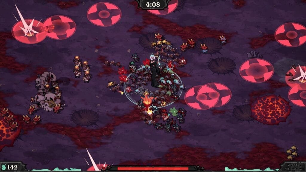 Be My Horde se renueva con la actualización Horde Reborn 2 Moriana la nigromante protagonista de Be My Horde en su trono