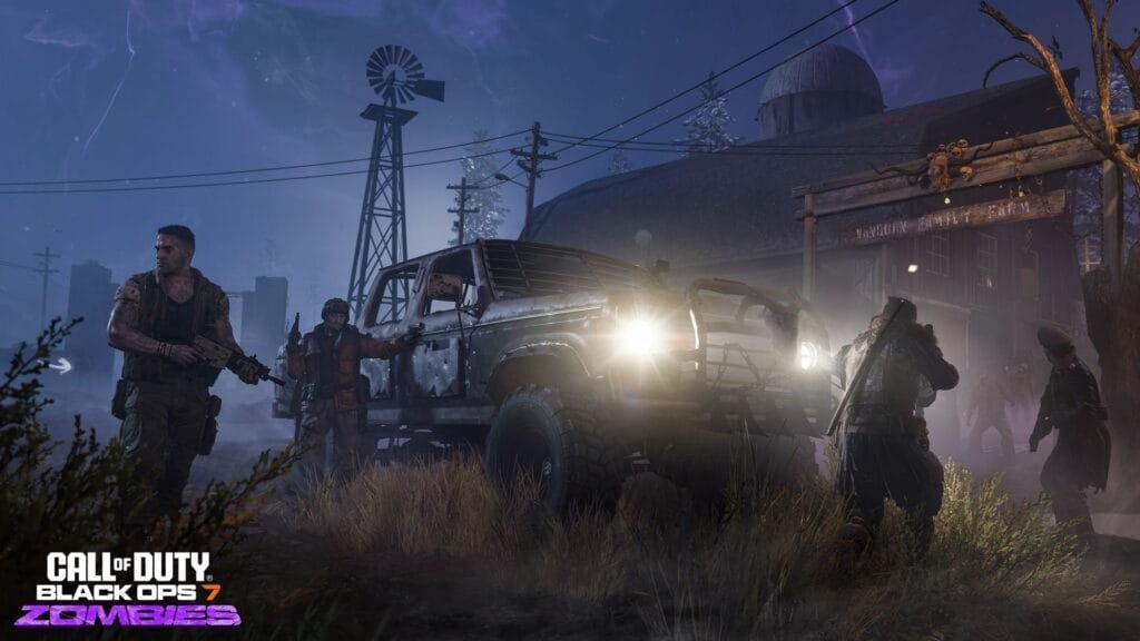 Modo Zombis Black Ops 7 con historia Éter Oscuro tiene buena ambientación y desafío