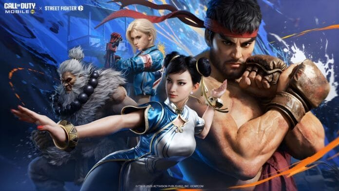 Operadores de Street Fighter 6 en Call of Duty Mobile Temporada 11 con Ryu Chun-Li Akuma Cammy