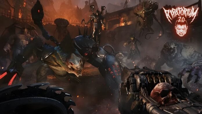 DOOM The Dark Ages Desgarratorio 2.0 modo personalizado con enemigos múltiples