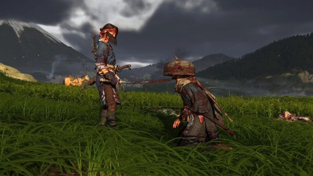 Comparación gráfica de Ghost of Yotei con ray tracing activado en PlayStation 5