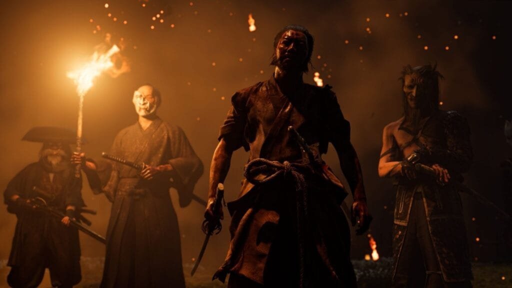 Los Seis de Yotei, antagonistas principales de Ghost of Yotei liderados por Lord Saito