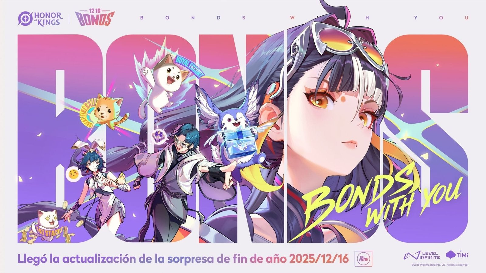 honor-of-kings-actualizacion-vinculos-2025 Actualización Vínculos de Honor of Kings presenta nueva heroína Chicha y funciones sociales