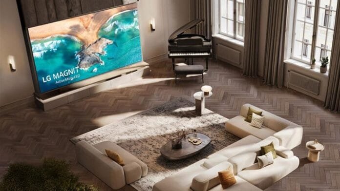 lg-magnit-active-micro-led-136-pulgadas LG MAGNIT Active Micro LED pantalla 136 pulgadas 4K con tecnología Active Matrix para cine en casa