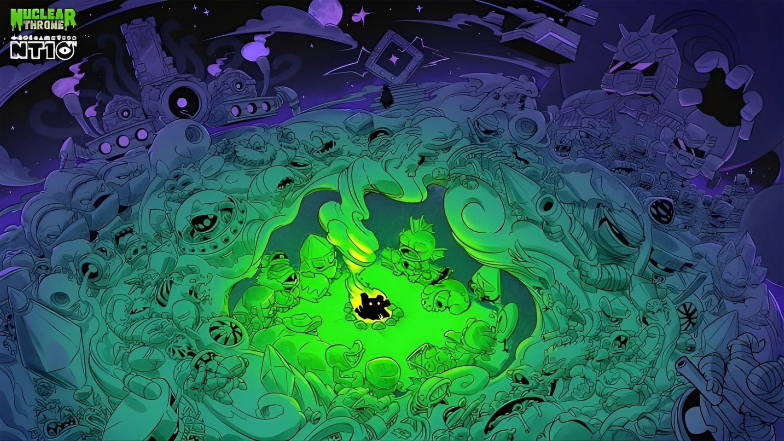 Nuclear Throne actualización 100 con nuevas skins desbloqueables para personajes