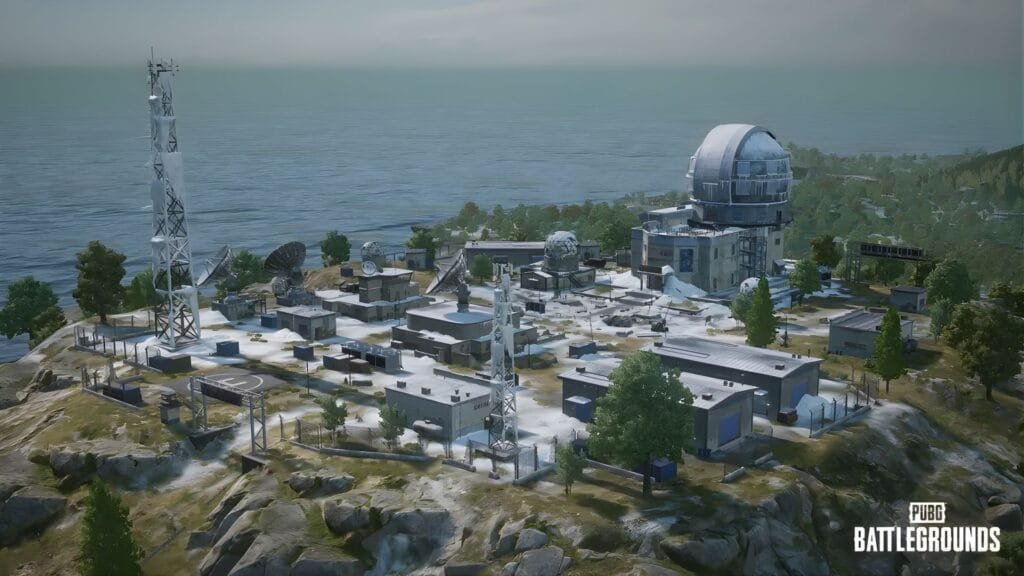 PUBG Erangel Subzero: Actualización 39.1 llega con clima helado y colaboración Balenciaga 3 Mapa Erangel cubierto de nieve en actualización Subzero de PUBG BATTLEGROUNDS 2025