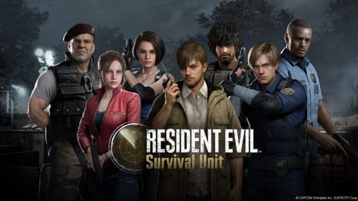 Resident Evil Survival Unit muestra a Leon Kennedy, Jill Valentine y Claire Redfield en el nuevo juego móvil