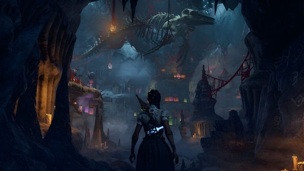 Condado de Prospero en South of Midnight con ambientación de fantasía gótica sureña