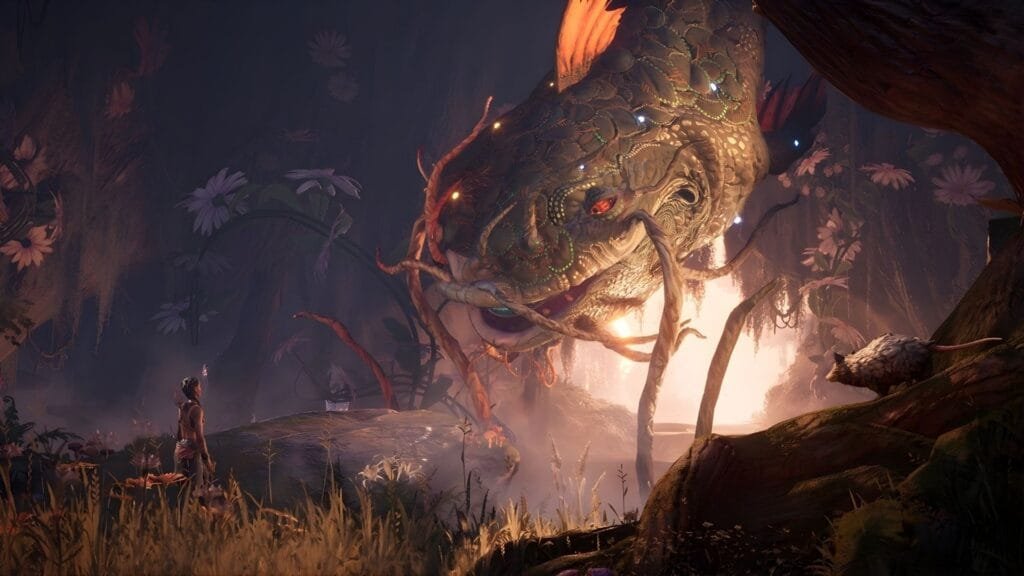 Jefe Two-Toed Tom en South of Midnight basado en folklore del sur de Estados Unidos