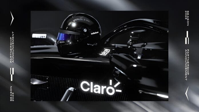 Claro Telcel Infinitum patrocinadores Cadillac Formula 1 2026