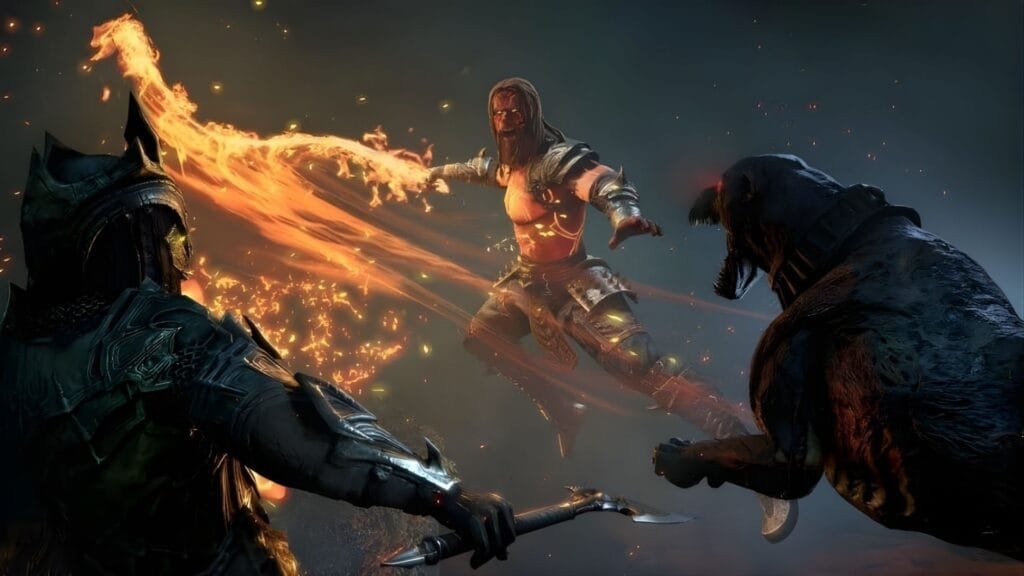 Caballero dragón renovado en The Elder Scrolls Online Season Zero con efectos visuales mejorados