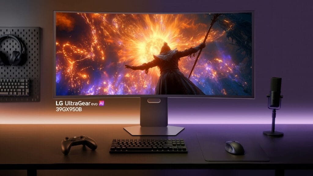 LG UltraGear evo 39GX950B, monitor gaming OLED ultrapanorámico 21:9 con resolución 5K2K y 165Hz