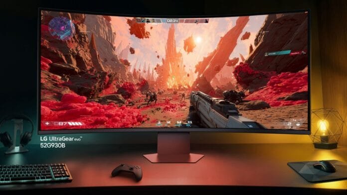 LG UltraGear evo 52G930B, el monitor gaming 5K2K más grande del mundo con 240Hz y curvatura 1000R