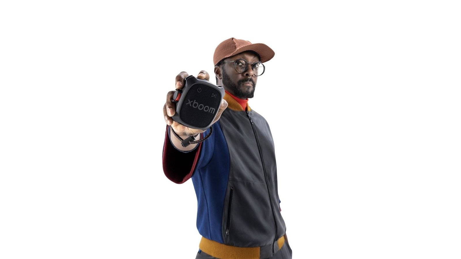 lg-xboom-will-i-am-ces-2026-presentacion will.i.am presentando la nueva línea LG XBOOM en CES 2026