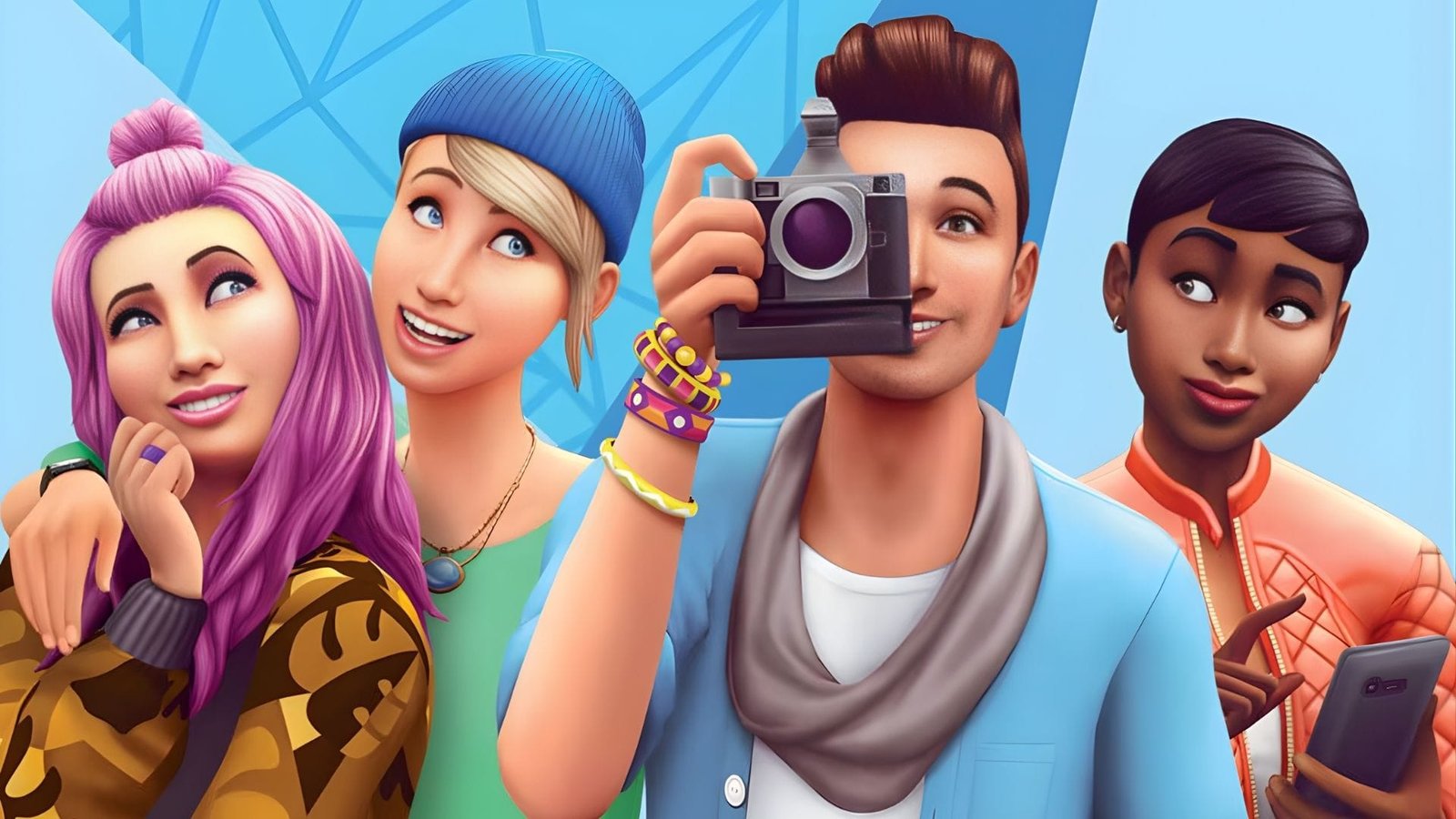 the-sims-valores-2026-comunidadthe-sims-valores-2026-comunidad Imagen oficial de The Sims mostrando valores de inclusividad y comunidad en 2026