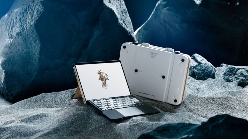 ASUS ROG Flow Z13-KJP edición Kojima Productions con diseño de Yoji Shinkawa en chasis de aluminio y fibra de carbono