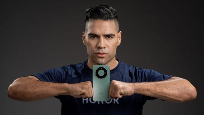 HONOR Magic8 Lite Falcao García Colombia smartphone resistente embajador