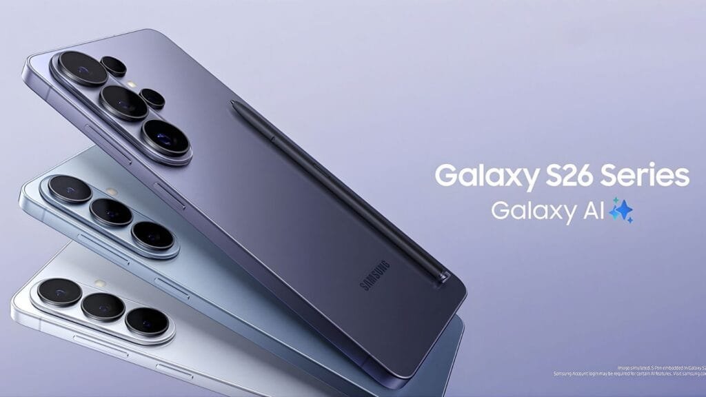 Serie Samsung Galaxy S26, S26 Plus y S26 Ultra con Galaxy AI y S Pen integrado