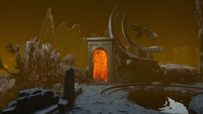 The Alighieri Circle Dante's Bloodline demo Steam puerta infierno thriller psicologico