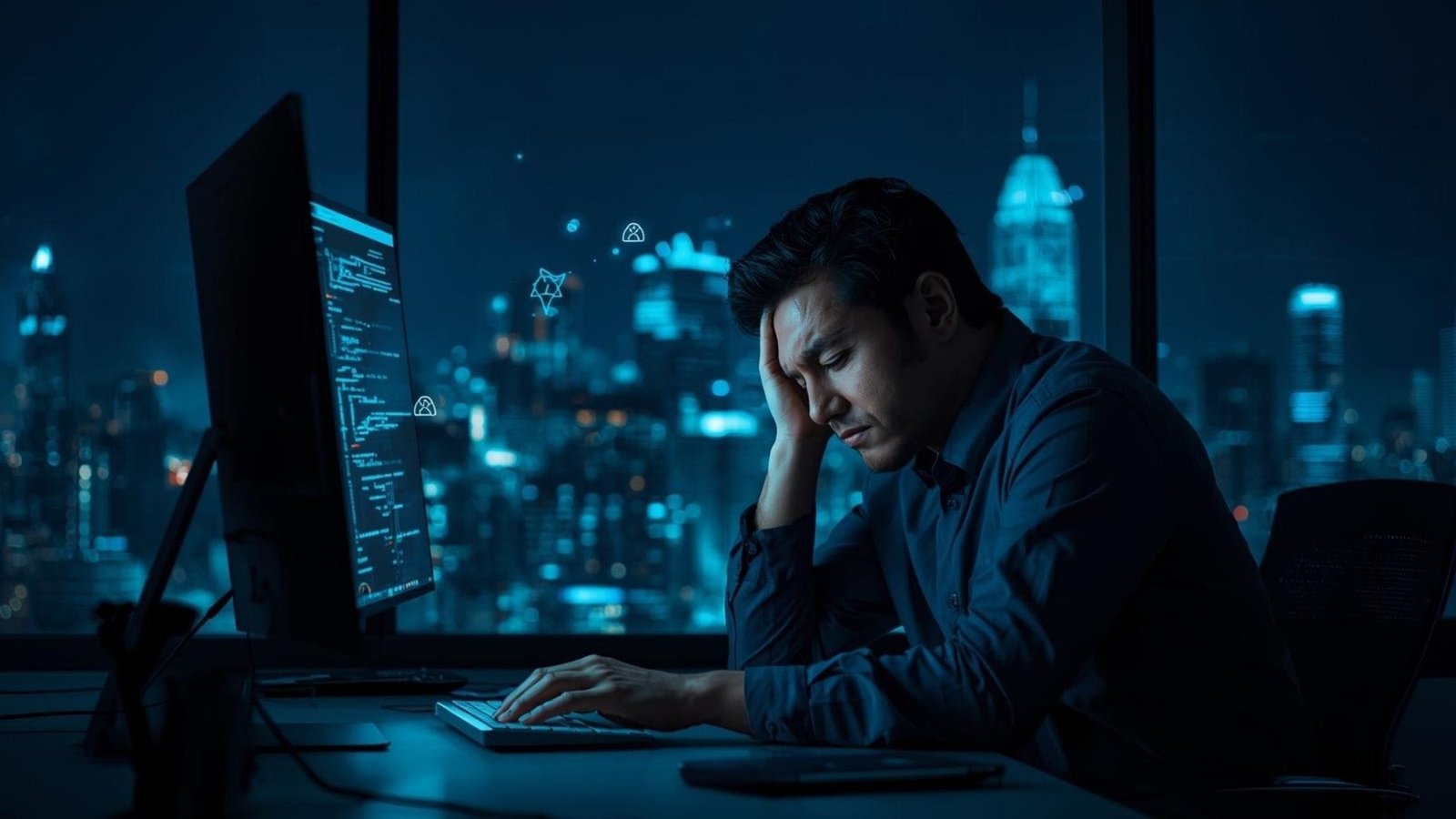 IA y trabajo en Colombia 2026 empleados agotados burnout inteligencia artificial