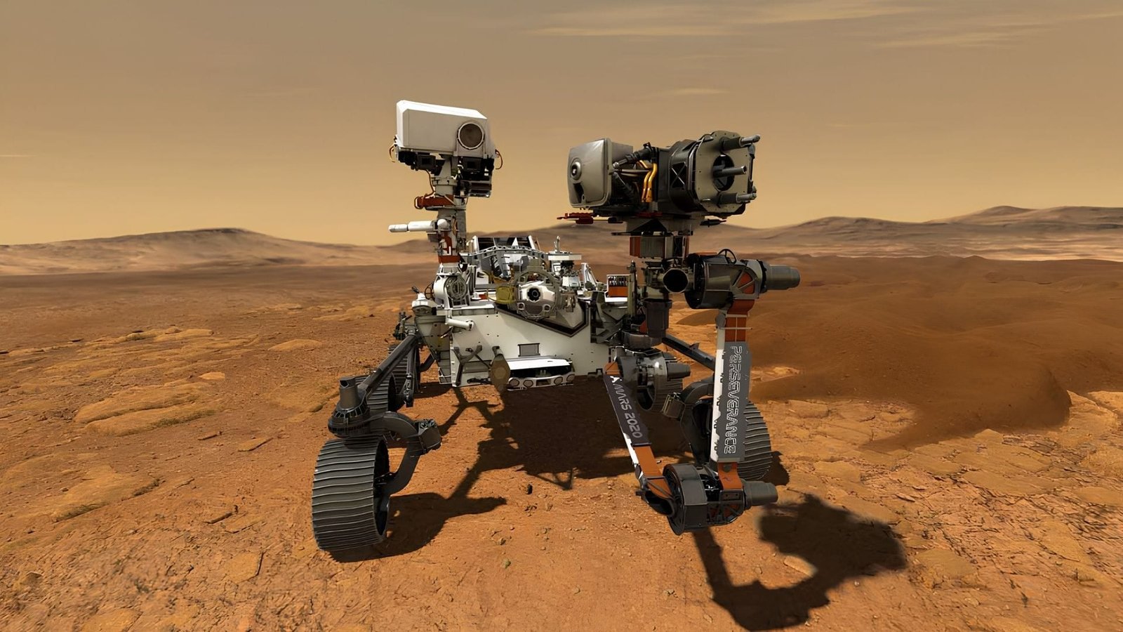 Chips AMD FPGA en el rover Perseverance de la NASA en Marte