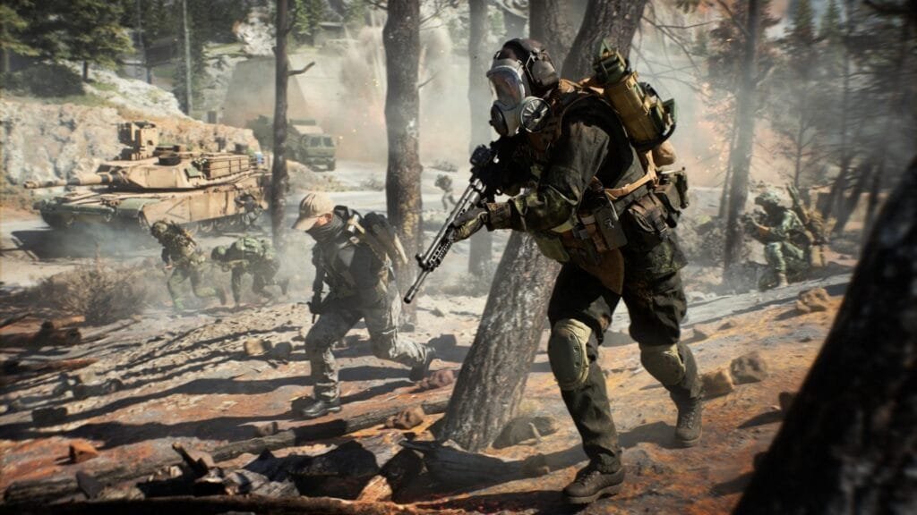 Battlefield 6 Cacería modo Operación Augur combate en Contaminación