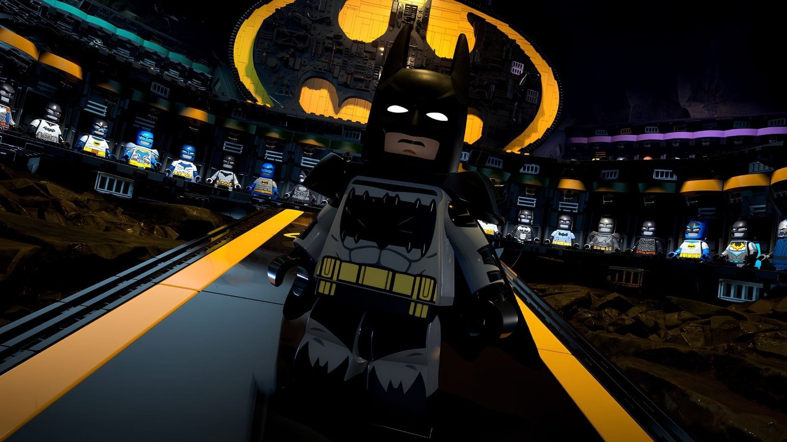 lego-batman-legado-caballero-noche-baticueva Baticueva LEGO Batman El Legado del Caballero de la Noche con trajes y Batimóviles coleccionables