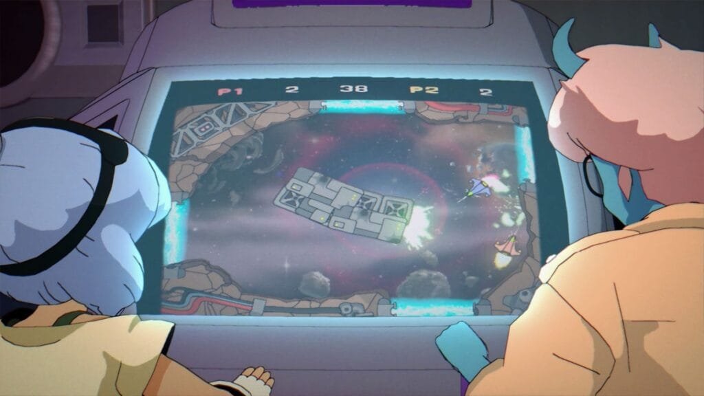 Orbitals juego cooperativo anime retro exclusiva Nintendo Switch 2 verano 2026