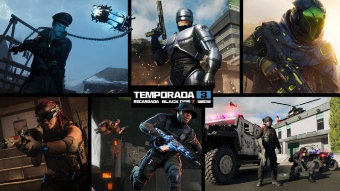 Call of Duty Black Ops 7 Zombies mapa Totenreich Temporada 3 Recargada