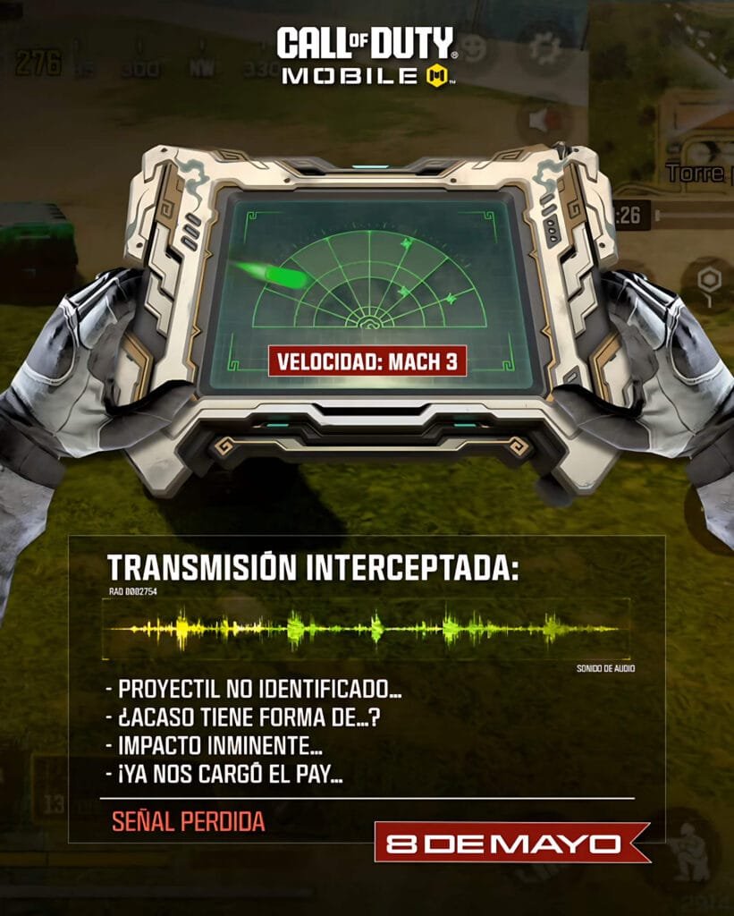 La Voladora hacha de combate chancla en Call of Duty Mobile evento gratis Madre solo hay una