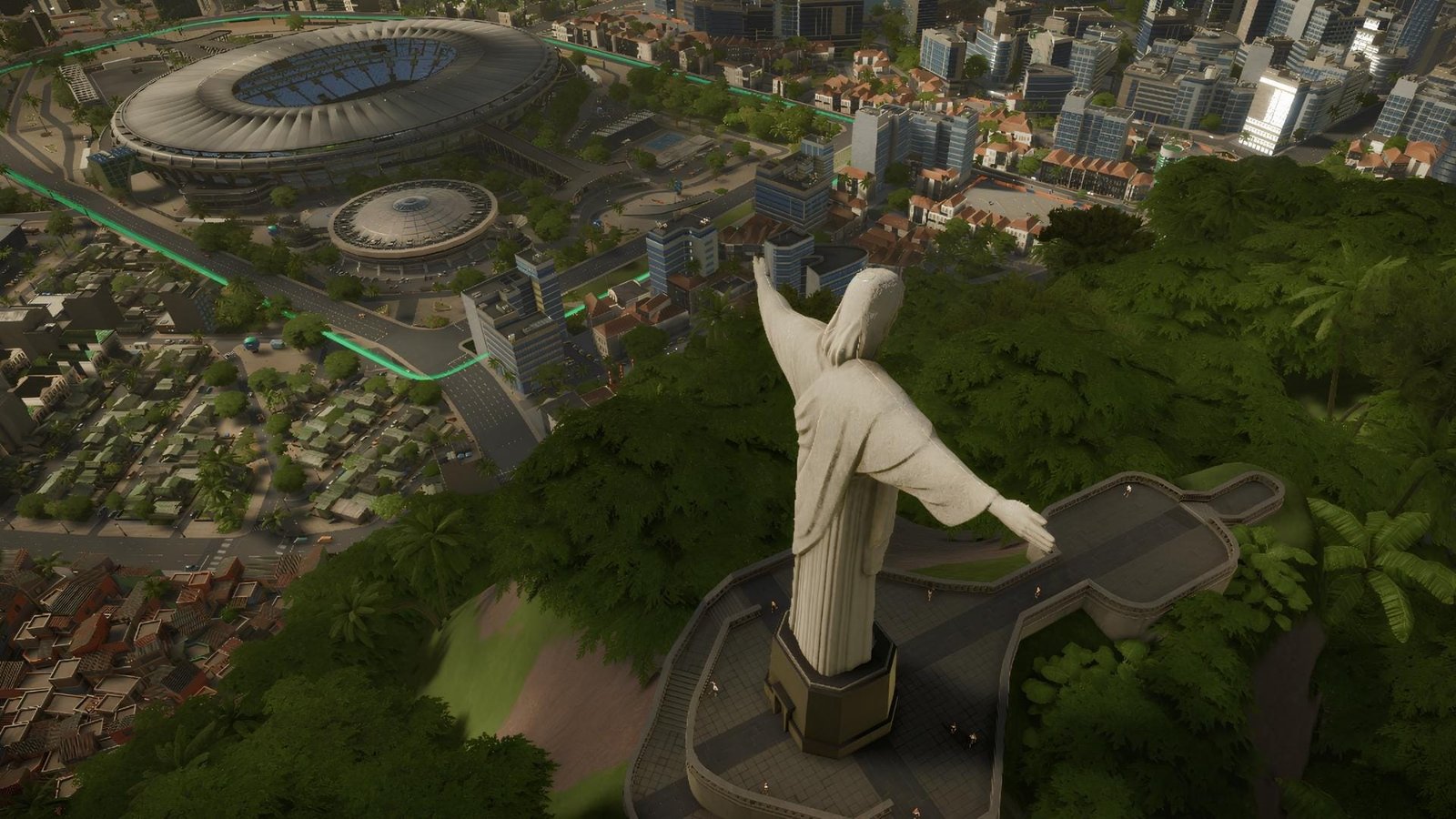 copa-city-estadio-maracana-rio-de-janeiro Copa City gameplay estadio Maracaná Río de Janeiro vista aérea