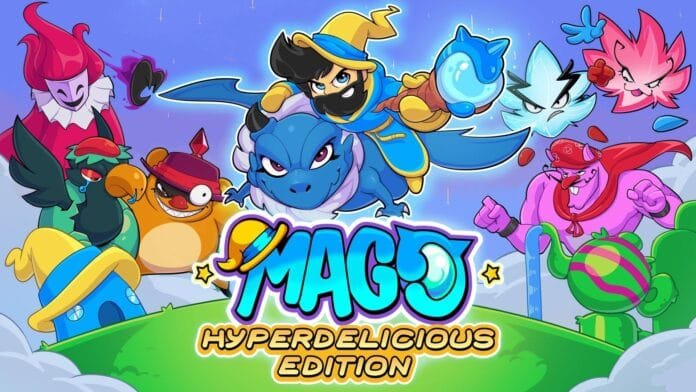 mago-hyperdelicious-edition-ps5-switch-2026 Mago Hyperdelicious Edition portada oficial para PS5 Nintendo Switch y PC 2026