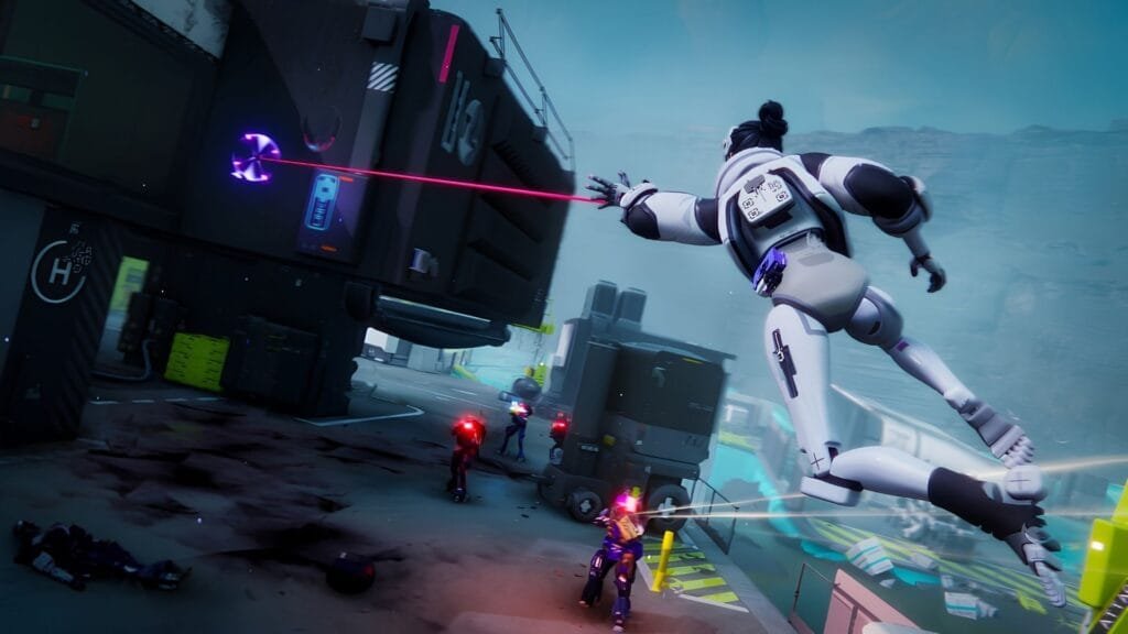 Runner en Marathon Bungie usando habilidades de carcasa durante combate — clases shells PS5 Xbox PC