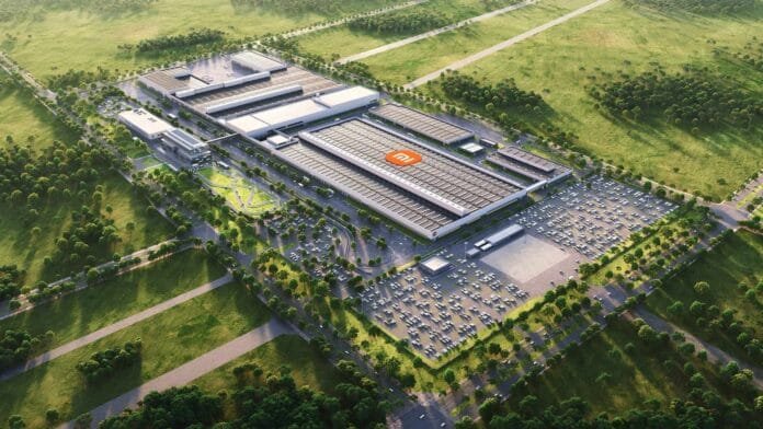 Xiaomi EV Factory fábrica autos eléctricos sostenible