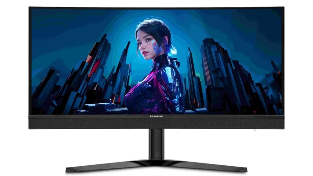Acer Predator X34 F1 con panel QD-OLED Penta Tandem de 34 pulgadas y 360 Hz