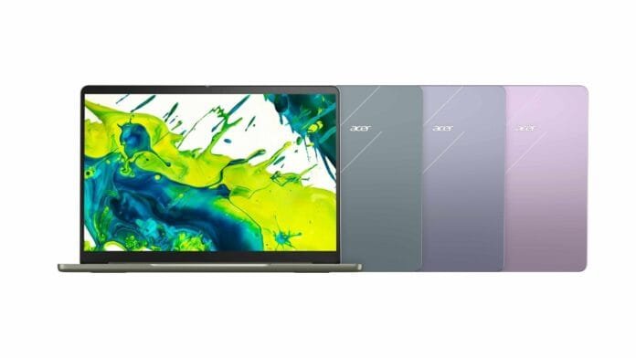 acer-swift-air-14-colores-disponibles Acer Swift Air 14 disponible en cuatro colores: verde salvia, azul frost, rosa blossom y morado lilac