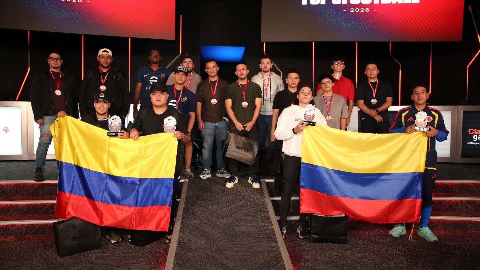 Selección Colombia eFootball 2026 en el Torneo Nacional FCF Claro Gaming Bogotá