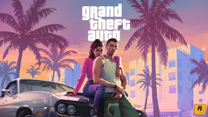 Arte oficial de GTA VI con Jason y Lucía, preventa abierta el 25 de junio de 2026