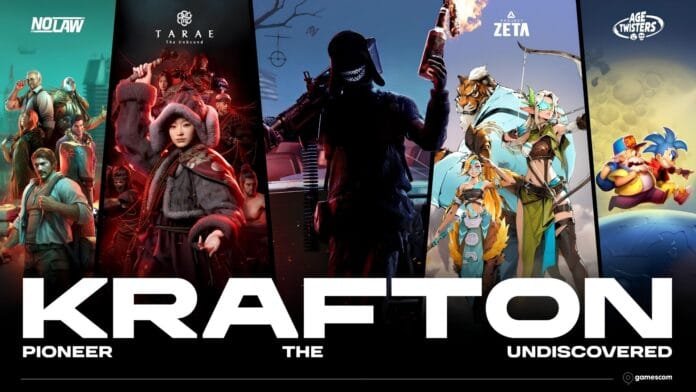 krafton-gamescom-2026-lineup Lineup de KRAFTON para gamescom 2026 con NO LAW, TARAE, Project ZETA y Age Twisters