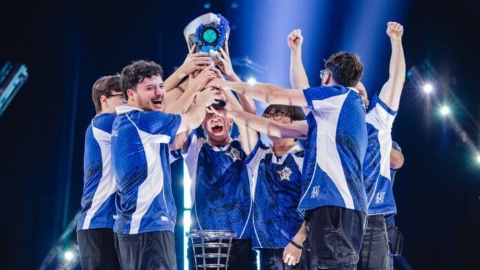 Leviatán levanta el trofeo del VALORANT Masters London 2026 en la Copper Box Arena de Londres