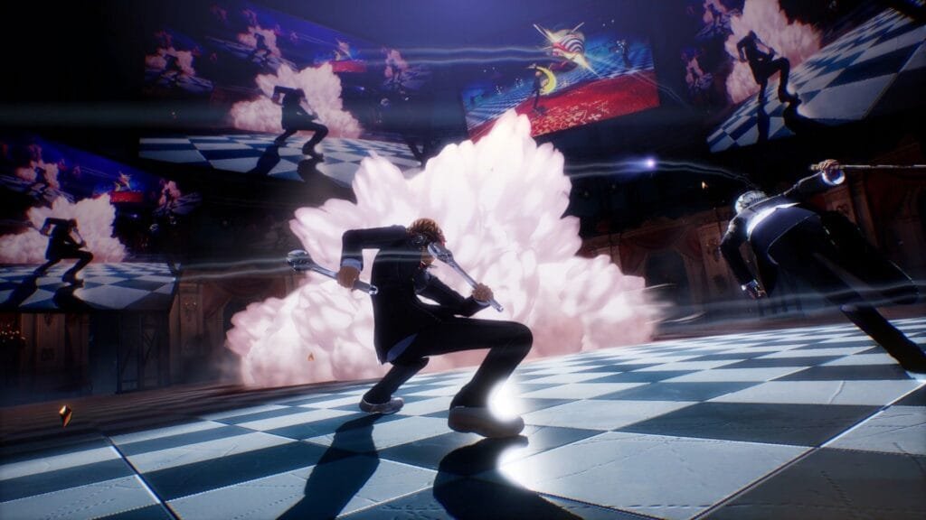 Persona 4 Revival ya tiene fecha de lanzamiento: el remake de Golden llega el 18 de febrero de 2027 a PS5, Xbox y PC, ¿llega a Game Pass? 2 Combate en el mundo televisivo de Persona 4 Revival con gráficos en Unreal Engine