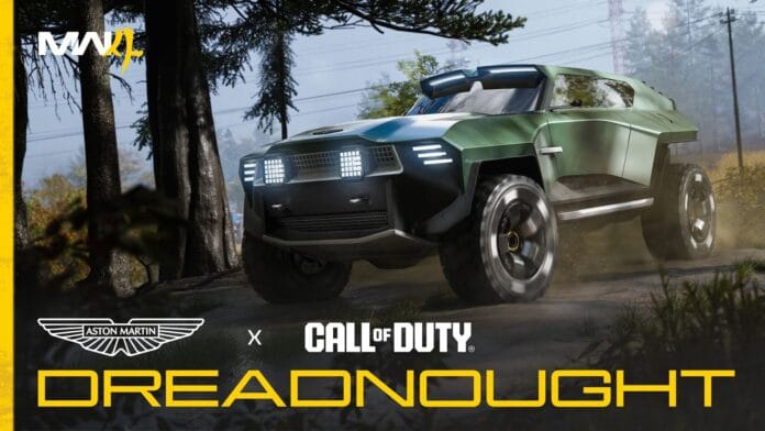 Aston Martin Dreadnought, el SUV táctico de Call of Duty Modern Warfare 4