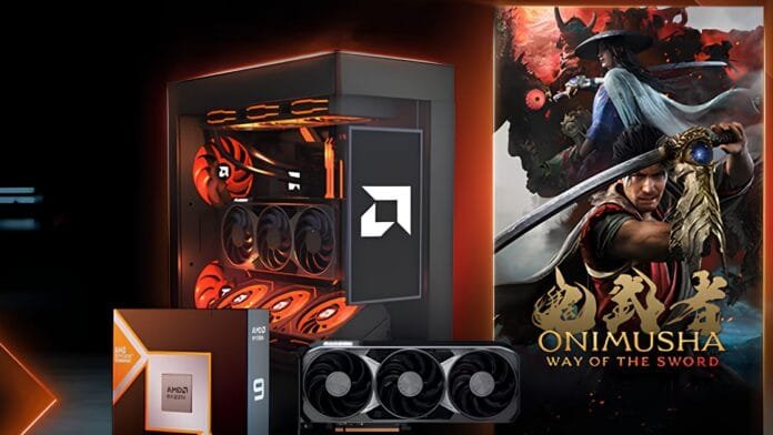 amd-onimusha-way-of-the-sword-bundle Key art del bundle AMD Ryzen y Radeon con Onimusha Way of the Sword