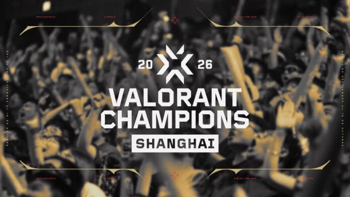champions-shanghai-2026-valorant-banner-oficial Banner oficial del Champions Shanghai 2026, Mundial de VALORANT